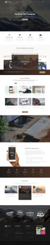 Адаптивная верстка landig-page Waxom