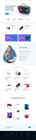 Адаптинвная верстка интернет-магазина LinkedTech