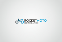 Логотип для мотосалона Rocketmoto
