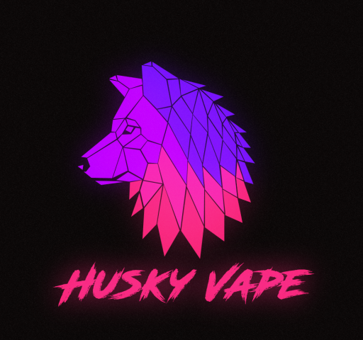 Вариант логотипа для магазина "Husky Vape"