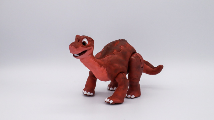 Распечатанная фигурка Littlefoot