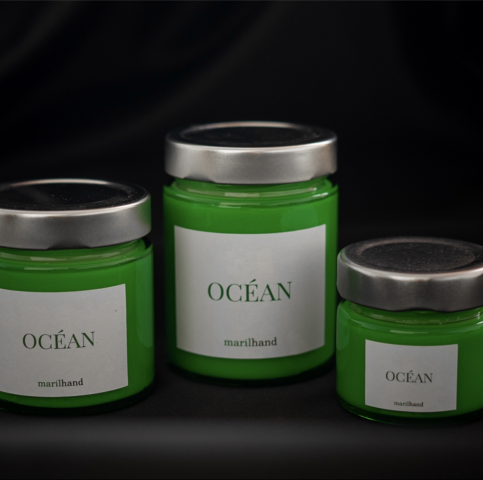 • АРОМАТИЧЕСКАЯ СВЕЧА «OCEAN» •