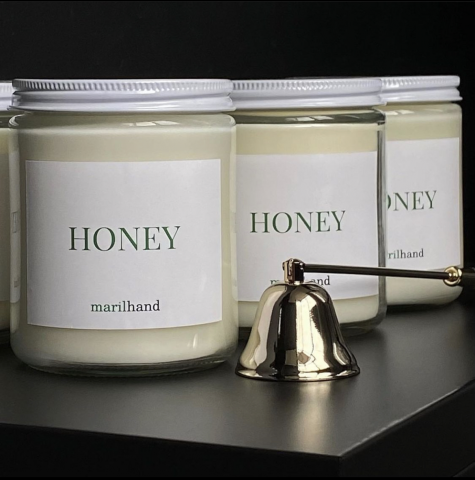 • АРОМАТИЧЕСКАЯ СВЕЧА «HONEY» •