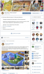 Оформление и ведение группы "Игротека в Молчановке" во ВКонтакте