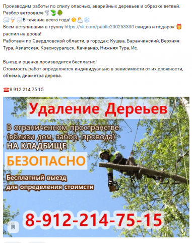 Рекламный пост, текст + Постер