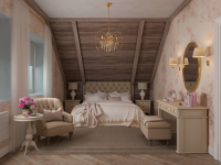 Спальня в загородном доме