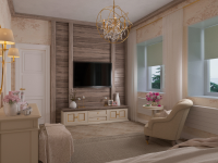 Спальня в загородном доме