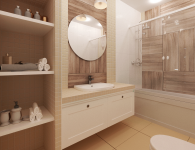 Ванная комната для молодой девушки