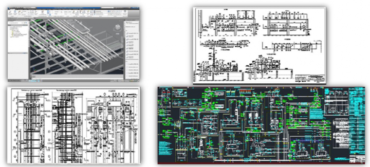 3х ярусная технологическая эстакада