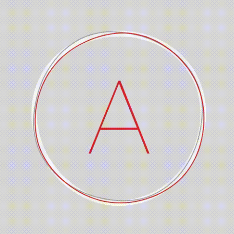 Интерактивная абстрактная анимация (canvas js)