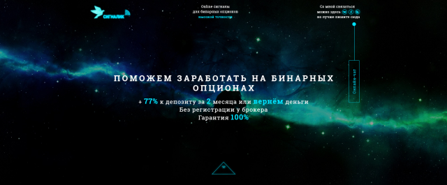 Сигналик. Бинарные опционы