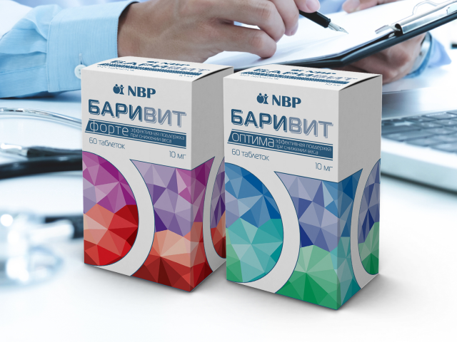 Биологически активные добавки "БАРИВИТ Оптима & Форте"