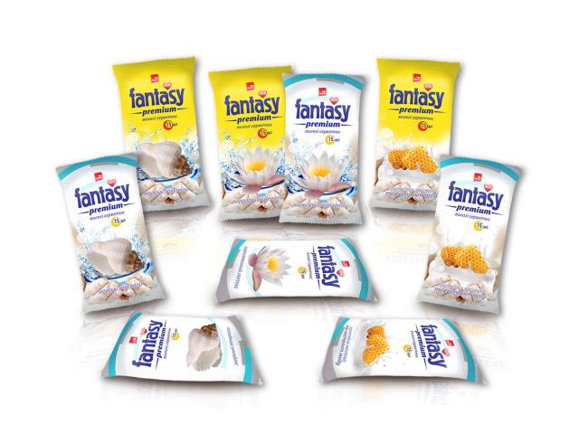 Влажные салфетки "fantasy"