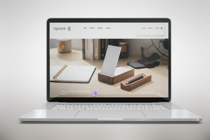 верстка сайта дизайн-студии