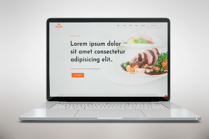 сайт ресторана