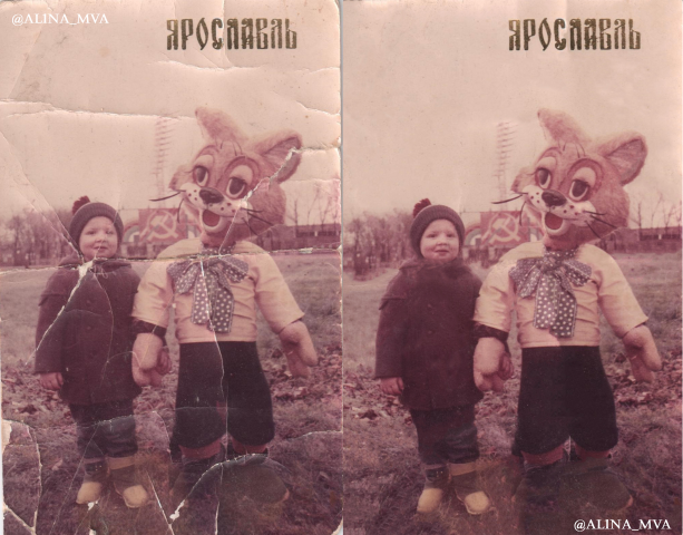 Восстановление старых фото