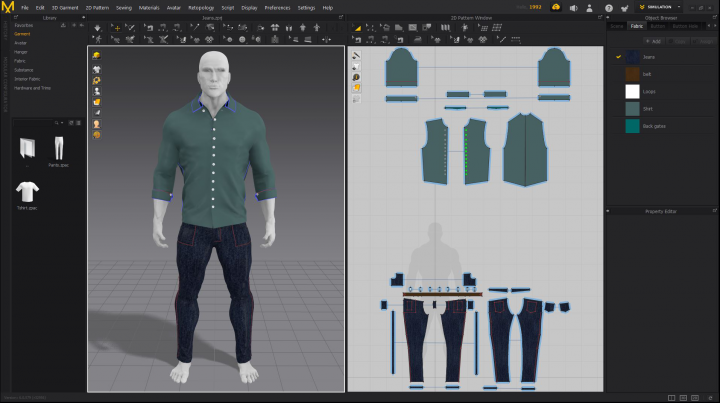 Рубашка с Джинсами