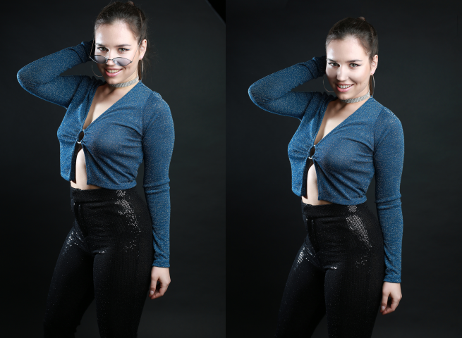 Комплексная обработка портрета