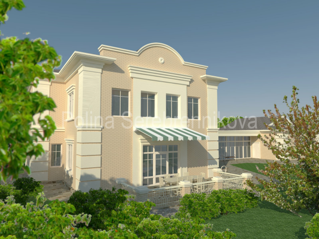 Кирпичный дом 600 кв.м.