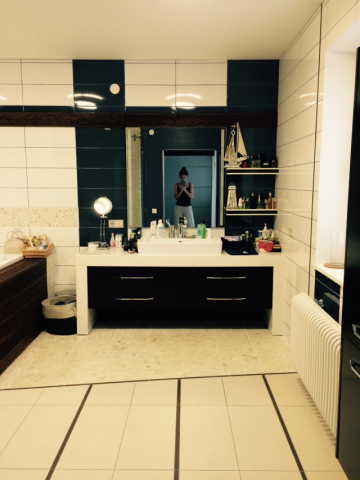 Интерьер дома 600 кв.м. Ванная