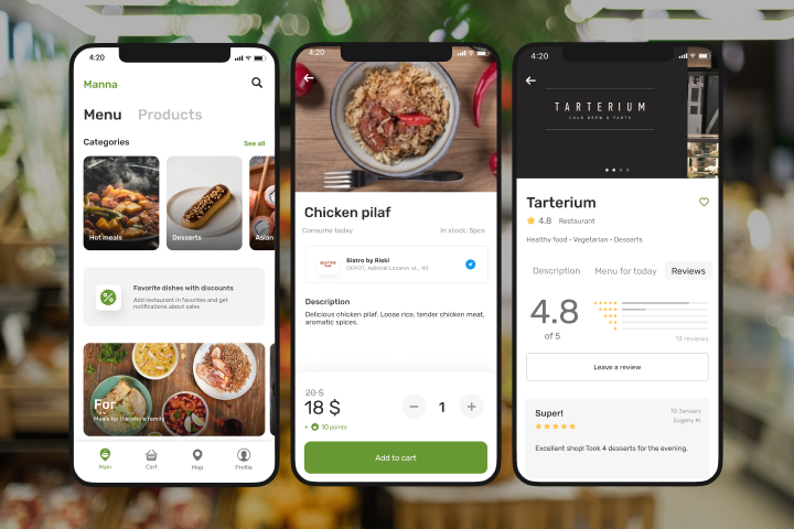 Manna ( Multi-vendor Marketplace )