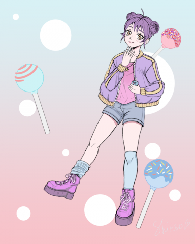 Сладкая девочка