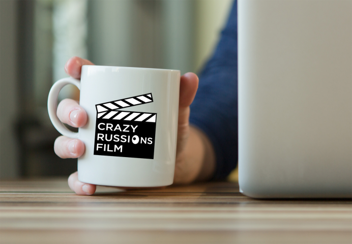 Логотип для киностудии Crazy Russions Film
