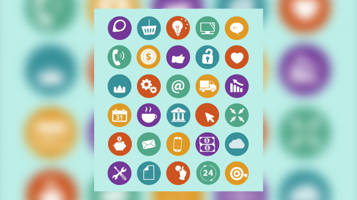 Анимированные flat-иконки