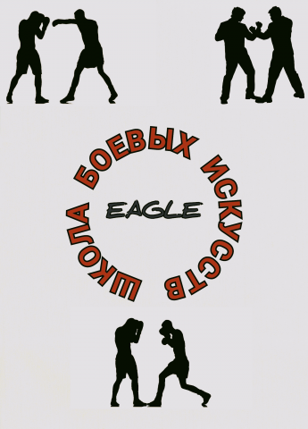 Баннер школы боевых искусств Eagle