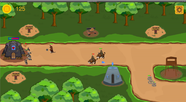 Игра в жанре Tower Defense