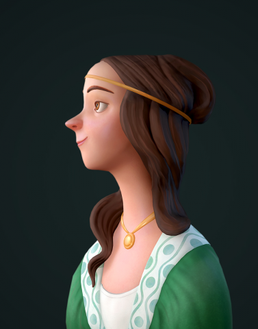 Character's head
