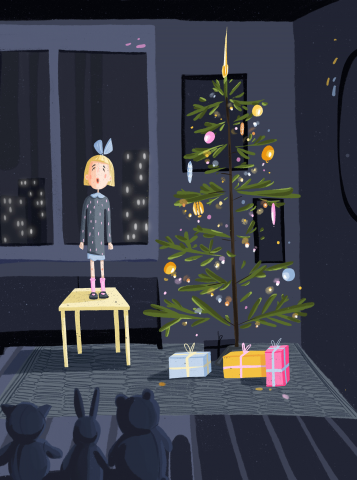 Новогодняя открытка