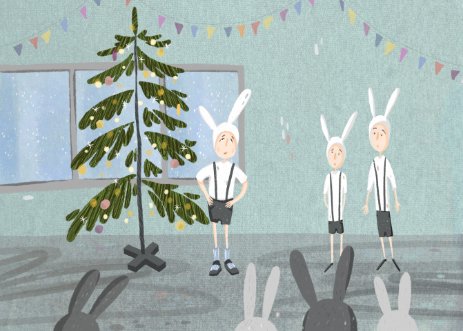 Новогодняя открытка