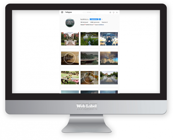 Продвижение инстаграма для официального портала Куркино