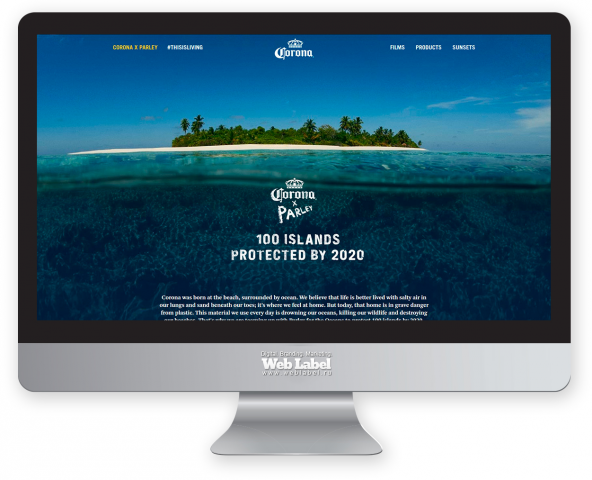 Рекламные кампании для www.corona.com