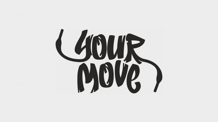 Логотип магазина обуви Your move