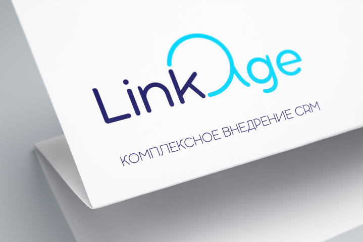 Вариант логотипа для компании LinkAge