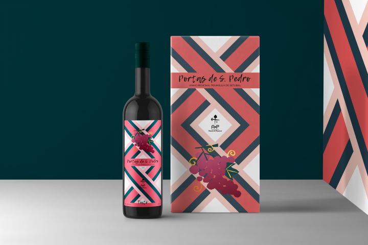 Дизайн упаковки вина Portas de S. Pedro