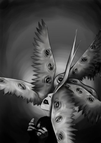 Иллюстрация библейского ангела