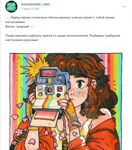 Ведение соц.сетей для разогрева Аудитории