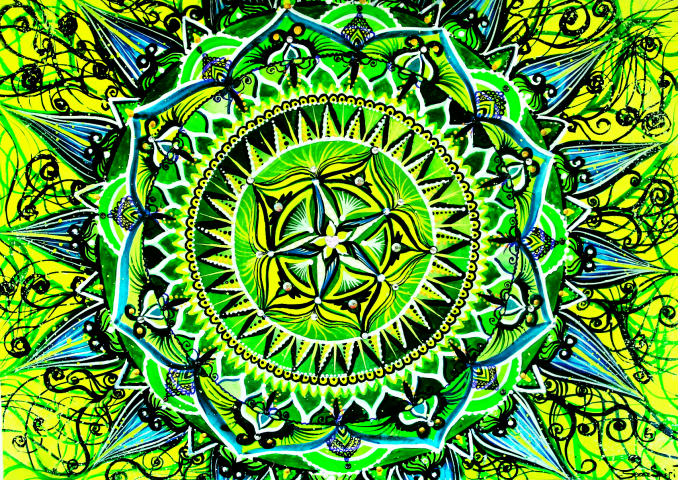 Рисунок красками