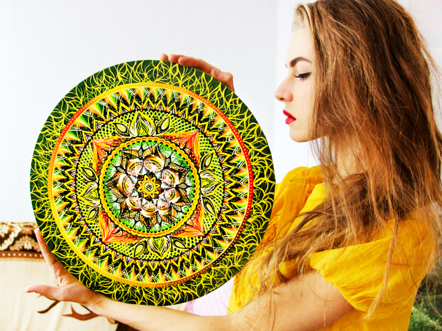 Картина акрилом