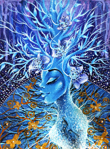 Картина акрилом