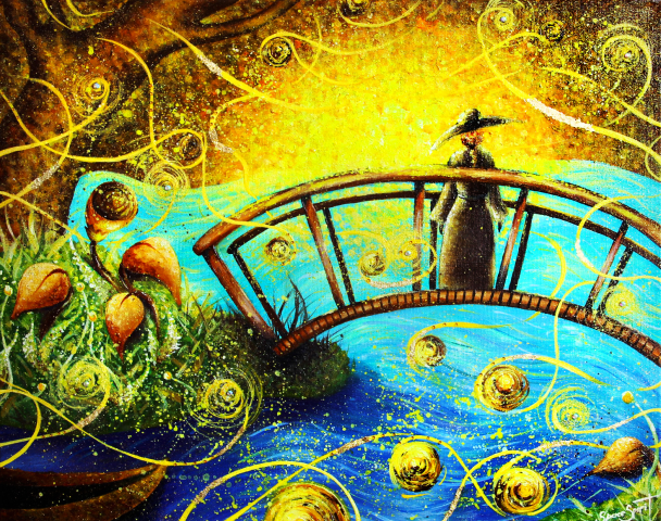 Картина акрилом