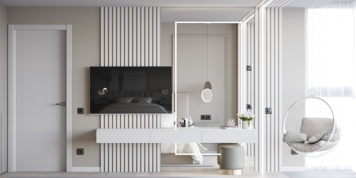 Дизайн интерьера спальни