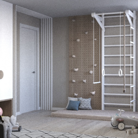 Дизайн интерьера детской