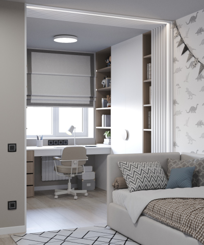 Дизайн интерьера детской