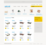 Дизайн Сайта Opticmall