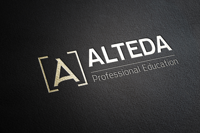 Лого для Образовательныx курсов IT «ALTEDA»
