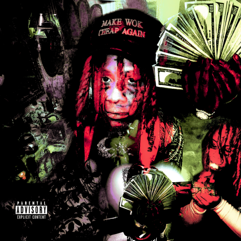 Альтернатива обложка Trippie Redd